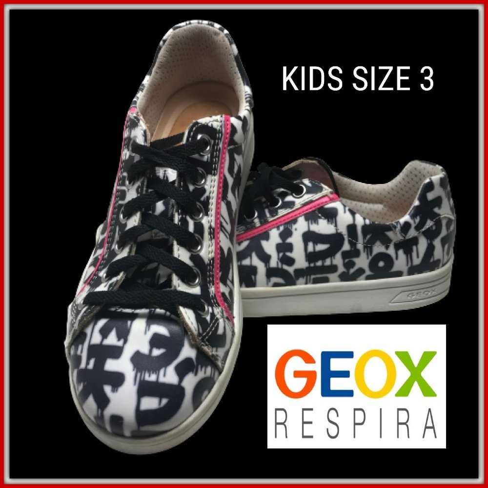 Geox Kids Waterproof Sneakers Size 3